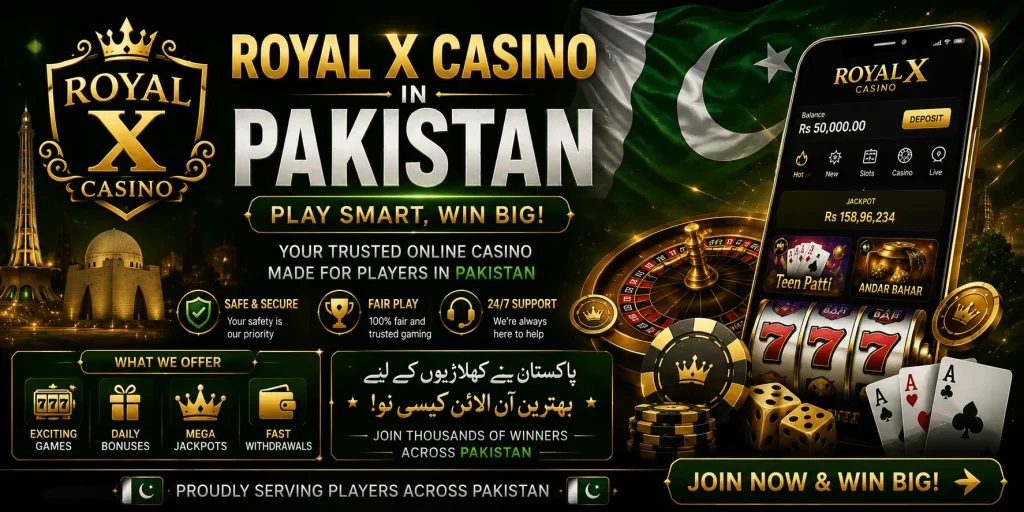 Royal X Casino in Pakistan
